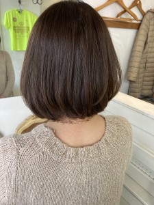 大人フレンチガーリー内巻きナチュラルボブ梅ヶ丘世田谷代田髪型 - CHAINON掲載