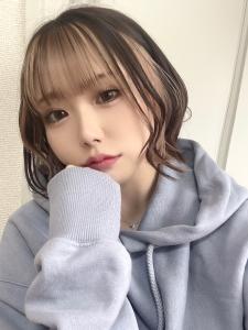 前髪インナーカラーホワイトベージュ - Lond blanche 錦糸町北口掲載