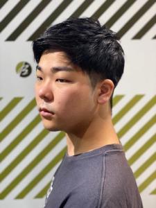 大人カッコいい20代30代40代アップバンクショート - BARBER-BAR 四谷店掲載