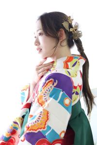 20代/30代/40代/タイトポニーアレンジ☆卒業式×袴