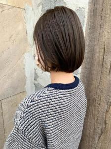 【151e_戸塚】*大人ボブ+オリーブベージュ* - 151e_戸塚掲載