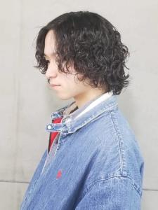 メンズボブ　束感スパイラルパーマ　【札幌】 - THIS IS BARBER掲載