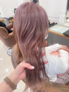 ダブルカラー シアピンクベージュ【横浜】w - Neolive aim 横浜店掲載