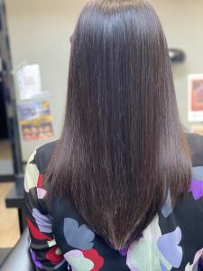【髪質改善ストレート】