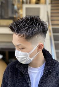 ナチュラルアイロンパーマスキンフェード　濡れパン - ドルクス日本橋掲載