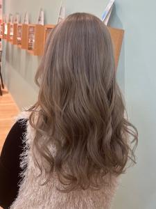 ミルクティーピンクベージュ　透け感カラー - HAIR MAKE age 天神西通り店掲載