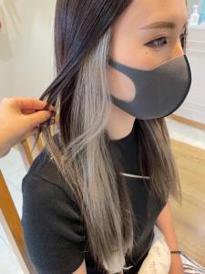 インナーシルバーホワイト - HAIR MAKE age 天神西通り店掲載