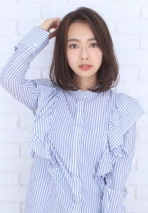 知性的×ストレート×長め前髪×ワンカール  20代30代40 - JUMPUSH掲載