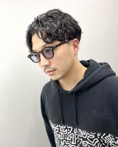 ナチュラルパーマスタイル - HIRO GINZA BARBER SHOP 川崎掲載
