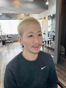【メンズ メンズショート ベリーショート ブリーチ 恵比寿】 - hair＆make egerie掲載