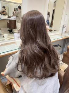 スモーキーベージュ ハイトーンロング【横浜】 - Neolive aim 横浜店掲載