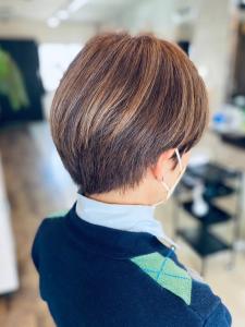 襟足すっきり　ショートヘア - HAIR MAKE age 天神西通り店掲載
