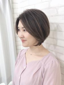 30代40代オススメエアリーボブ - abilita 警固掲載
