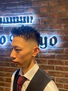 スキンフェードビジネスパーマアップバンクスタイル - メンズ専門理容室 BroTokyo BARBERSHOP 銀座店掲載