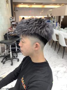 フェードカット＋グレイシルバー - HEARTS hair's五日市店掲載