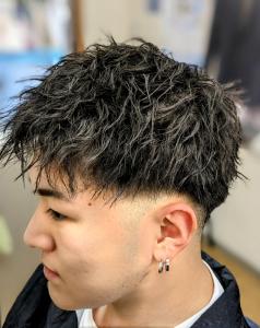 ツイストパーマ・スキンフェード - ヘアーサロンSIGEKI掲載