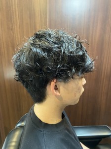 【ふんわりパーマ】ツーブロックスタイル - HIRO GINZA 新橋店【理容室】掲載