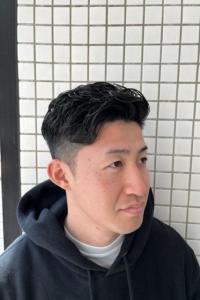 かきあげショートパーマ - N.BARBER HIROO掲載