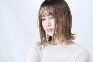 外ハネボブ×ミルクティーベージュ - G2－hair掲載