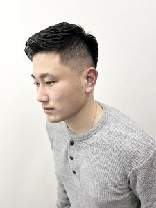 フェード濡れパンスタイル - HIRO GINZA BARBER SHOP 川崎掲載