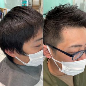 men's刈り上げアップバング - M KOZO hair 東京駅PCP丸の内店掲載