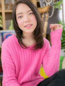 前下がり黒髪シアーグレージュ小顔ワンカール　うるツヤ - COVER HAIR & SPA bliss 浦和西口店【カバー ヘア アンド スパ ブリス】掲載