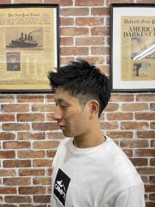ビジネス対応ジェットモヒカン×スキンフェード - Cut＆Color smile 夢野店掲載