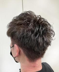 メンズ2ブロックスタイル - Hair studio Olive 心斎橋店掲載