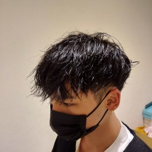 メンズパーマ - 美容室ANNEX さかもと ウイングポート店掲載