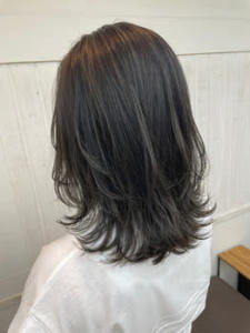 ◆レイヤーカット/ダークグレージュ/髪質改善/TOKIO - 【ヘアケア特化型サロン】newi 梅田掲載