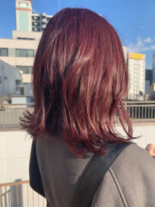 ◆イルミナカラー×暖色カラー×レッドピンク - 【ヘアケア特化型サロン】newi 梅田掲載