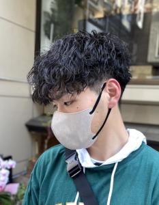 波巻きスパイラルパーマ　刈り上げショートマッシュ　 - ドルクス日本橋掲載