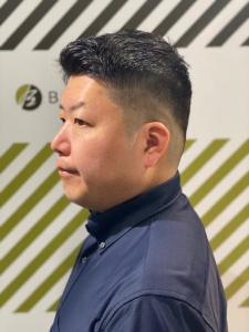 大人カッコいい30代40代50代以上アップバンクショート - BARBER-BAR 四谷店掲載