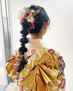 成人式　ヘアセット - bouquet HAIR&SPA掲載