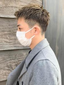 【151e_戸塚】*メンズショート+刈り上げ+アッシュ* - 151e_戸塚掲載