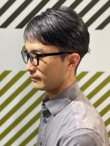 大人カッコいい30代40代50代以上マッシュスタイル - BARBER-BAR 四谷店掲載