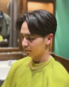 ツーブロセンターパート - メンズ専門理容室 BroTokyo BARBERSHOP 銀座店掲載