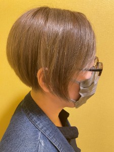 ハイライト活かしたボブ - 美粧ほそや 反町店掲載