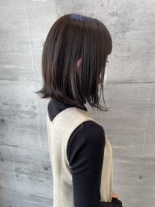 大人可愛い30代40代小顔グレージュ外はねボブ★山之内 - SARA Beauty Sight 志免店掲載