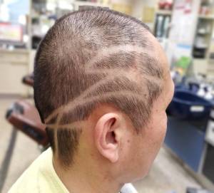 レザーアート - ヘアサロンハラダ掲載