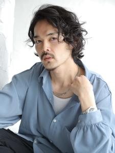 #メンズミディアム #メンズパーマ #カーリーヘア - LIENS なんばマルイ掲載