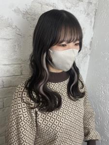 ポイントエクステ/ライトグレー/イヤリングカラー池袋 - prize Iris 池袋【プライズ アイリス】池袋駅東口店掲載
