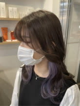 【newi京橋】イヤリングカラー×ラベンダーベージュ - 【ヘアケア特化型サロン】newi 京橋【ネウィ】掲載
