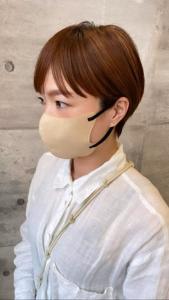 大人可愛い30代40代小顔丸みショートベージュ★山之内 - SARA Beauty Sight 志免店掲載