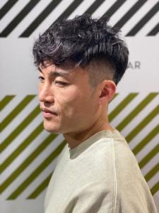 大人カッコいい30代40代50代以上ナチュラルパーマスタイル - BARBER-BAR 四谷店掲載