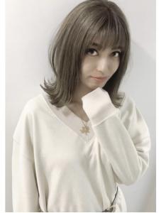 切りっぱなしニュアンス外ハネレイヤー - NEW LINE 豪徳寺/山下 髪質改善掲載
