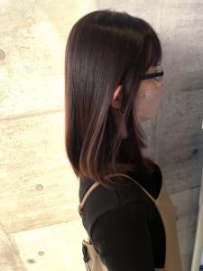 30代40代大人可愛いピンクブラウンボブ☆山之内 - SARA Beauty Sight 志免店掲載