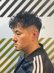 大人カッコいい20代30代40代バレルカール - BARBER-BAR 四谷店掲載