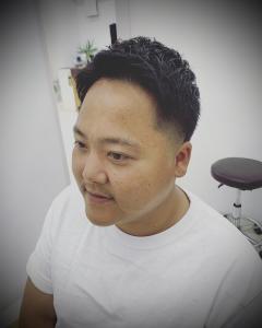 アップバング×テーパーフェード - HIRO GINZA BARBER SHOP 川崎掲載