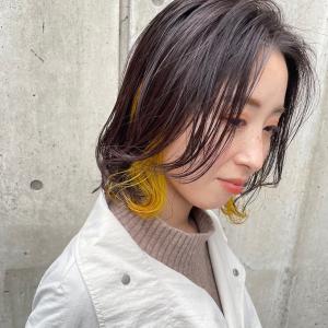 インナーカラー×イエロー - est-r.Fukuoka【福岡博多店】掲載